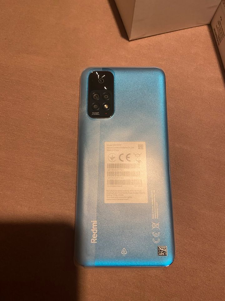 Xiaomi Redmi Note 11 128 gib blau in Stade