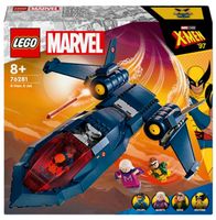 LEGO® Marvel X-Men X-Jet OHNE Minifiguren Set 76281 Baden-Württemberg - Karlsruhe Vorschau