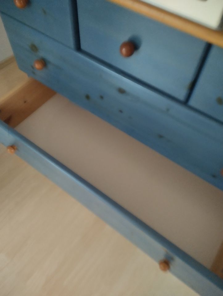 Original blaue Ikea Kommode in Kempen