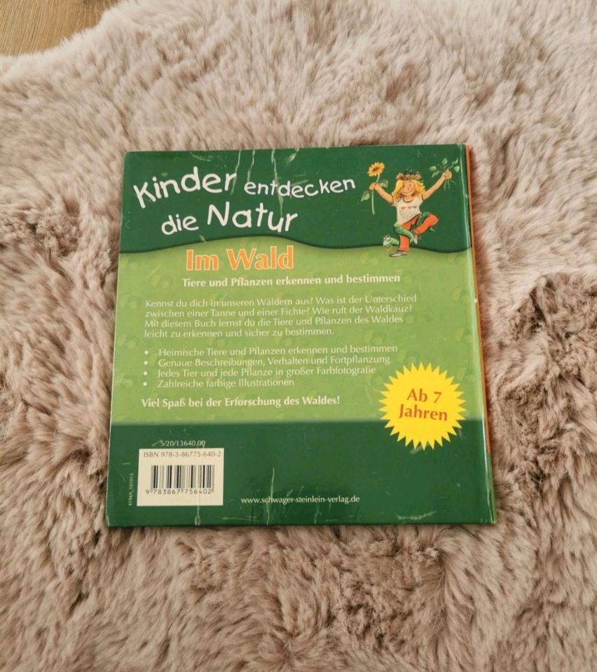 Kinder entdecken die Natur Buch Tiere Wald in Hösbach