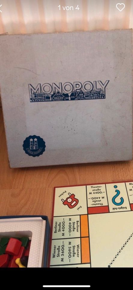 Monopoly aus den 60zigern in Hamburg