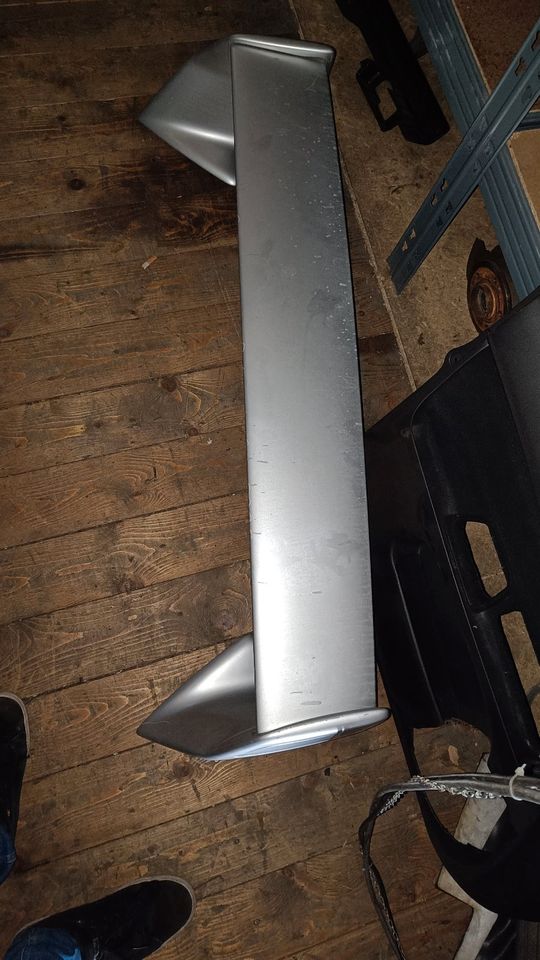 OEM Mitsubishi Evo 7 Heckspoiler Heckflügel CT9A - silber in Murr Württemberg