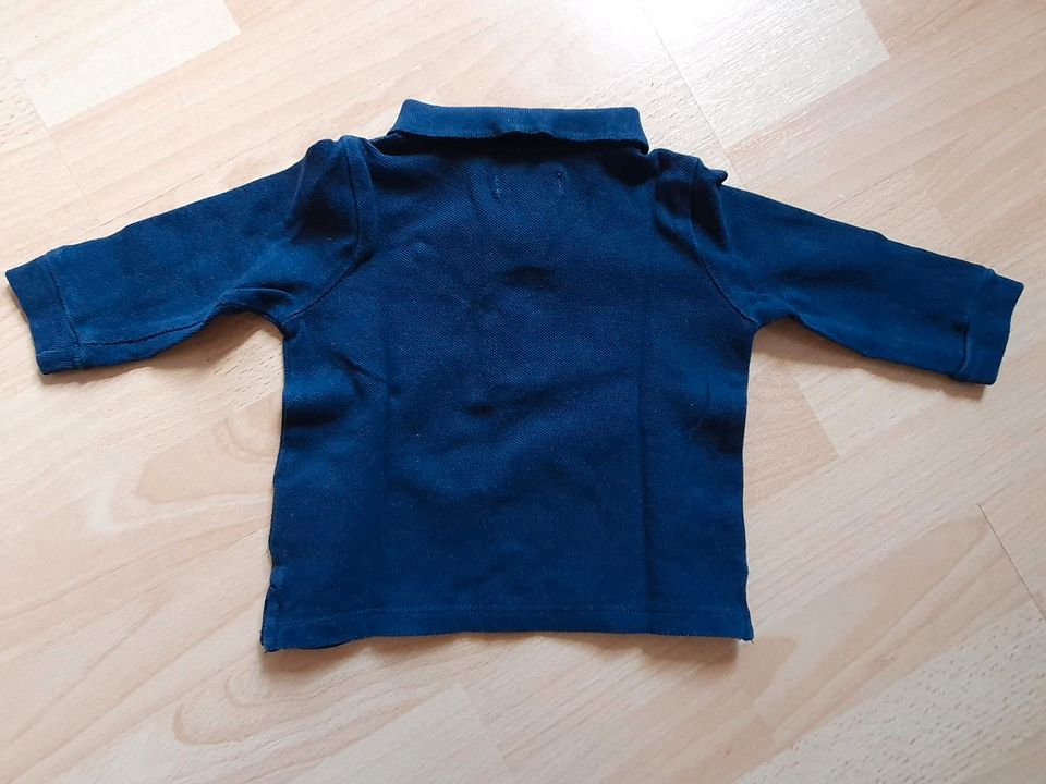 Ralph Lauren Langarm Poloshirt blau 6 Monate Polohemd in Hamburg