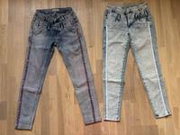Tredy 7/8 Sommer Jeans hellblau weiß oder hellblau rosé Gr. 36 Bayern - Augsburg Vorschau