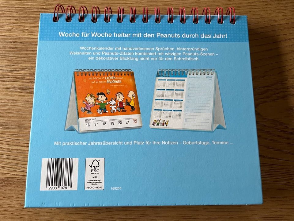 Kalender 2017 Peanuts in Dresden