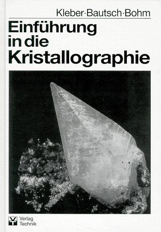 Einführung in die Kristallographie, gebraucht in Dresden