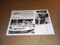 Calypso Autodachtransport Boote Angelboot Werbung 1970er Hamburg-Mitte - Hamburg Hamm Vorschau