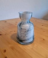 Vase grau Glas zu verschenken Niedersachsen - Dörverden Vorschau