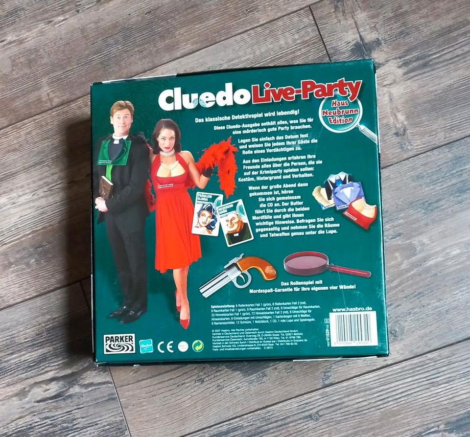 Cluedo live- Party , Haus Neubrunn Edition in Bad Laasphe