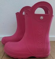 Crocs Gummistiefel pink Handle, mit Griffen 33,34 Saarland - Gersheim Vorschau