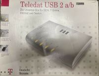 Teledat USB 2 a/b, Universalbox für ISDN-Verbindung, Dt. Telekom Herzogtum Lauenburg - Sandesneben Vorschau