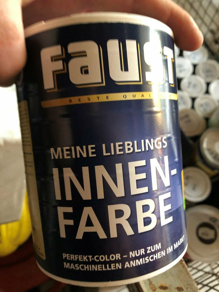 Innenfarbe Neu verschiedene Sorten in Weinbergen