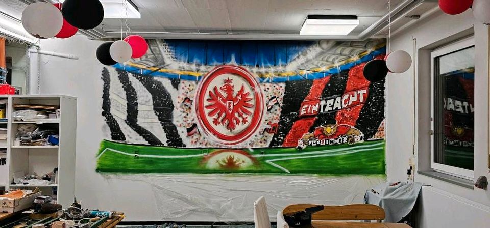 SGE Graffiti - Eintracht Frankfurt Graffiti in Eppertshausen