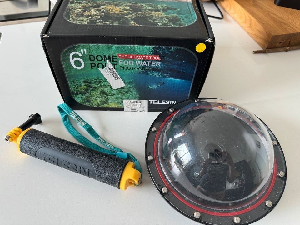 TELESIN Dome Port für GoPro Hero 3/3+ und Hero4 in Schwelm