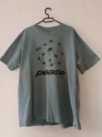 Nike Peace Love Swoosh Shirt L grau blau Bayern - Freilassing Vorschau