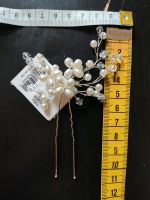 NEU! Haarnadel Haarschmuck Hochzeit weiß Creme Perlen München - Moosach Vorschau