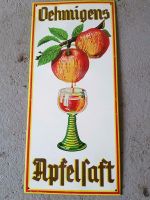 altes Blechschild Öhmigens Apfelsaft Bayern - Haßfurt Vorschau