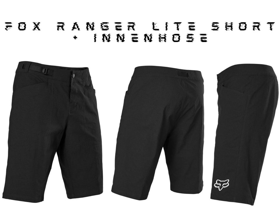 FOX Ranger Lite Shorts Hose + Innenhose wasserabweisend (DWR) MTB in Köln