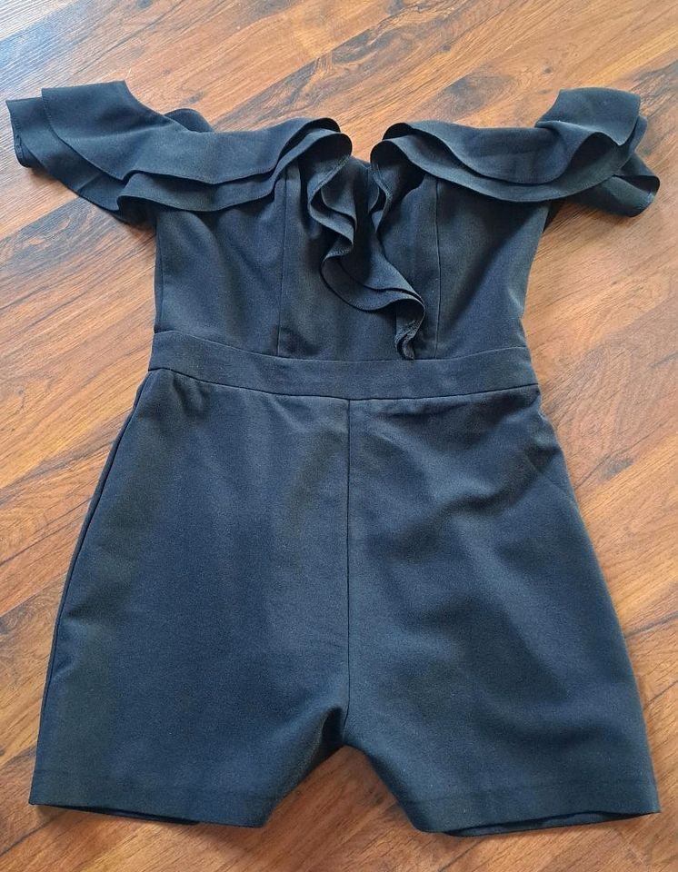 Overall, kurze Hose, festlich, schwarz, Jumpsuit, schulterfrei in Berlin -  Neukölln | eBay Kleinanzeigen ist jetzt Kleinanzeigen