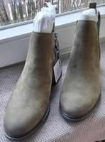 Stiefelette von Caprice Khaki Gr. 4 / 37 Absatz 3cm Neu Hamburg-Nord - Hamburg Winterhude Vorschau