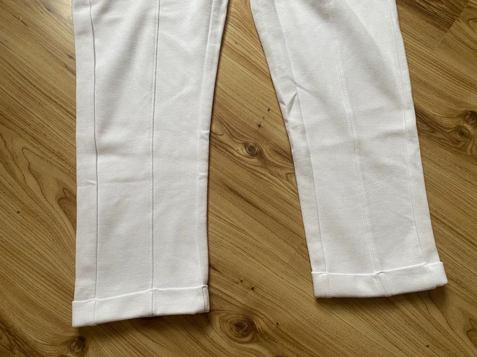 KangaROOS 7/8-Hose Jogginghose Gr. 40 Weiß NEU in Biebergemünd