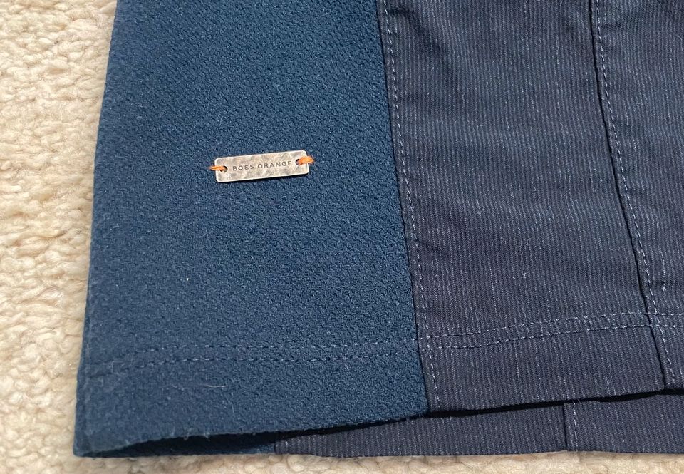 ♥️ Hugo Boss Orange ♥️ Kleid Minikleid Etuikleid blau XS in Radebeul