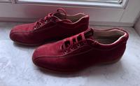 Tods Herren Sneaker Gr. 8 / 42 rot Velour Leder Bayern - Puchheim Vorschau