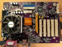 ECS Elitegroup 755-A ATX Motherboard + AMD Sempron CPU Baden-Württemberg - Meckesheim Vorschau