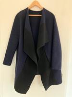 CLOSED Mantel Jacke Cape wolle S 36/38 blau schwarz Münster (Westfalen) - Gremmendorf Vorschau