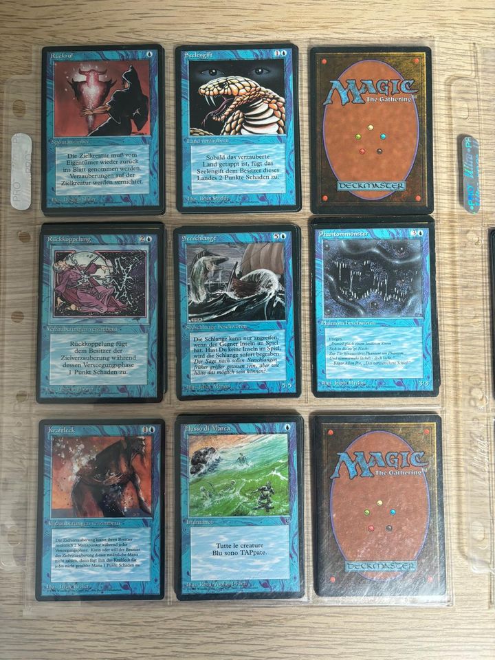 MTG Sammlung 4th Edition, Time Walk IE, Arabian Nights und mehr in Heidelberg