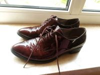 Gabor Lack schnürschuhe bordeaux Farben gr. 40 halbschuh Bayern - Gersthofen Vorschau