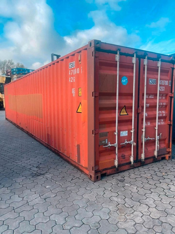 ✅ Seecontainer gebraucht 20Fuß & 40Fuß | Lieferung bundesweit | Lager ✅ in Mülheim (Ruhr)