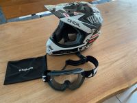 Moto-Cross Helm von o Neal mit Brille Baden-Württemberg - Lauchheim Vorschau