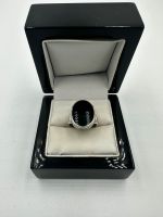 Vintage Ring mit Onyx Stein Silber 925 Berlin - Spandau Vorschau