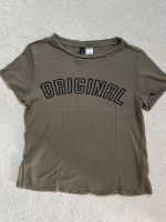 H&M Divided leichtes T-Shirt Shirt khaki Print Größe XS Baden-Württemberg - Kirchheim unter Teck Vorschau