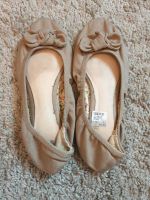 Görtz Stoff Ballerinas Schleife 37 Beige Braun NEU Niedersachsen - Achim Vorschau