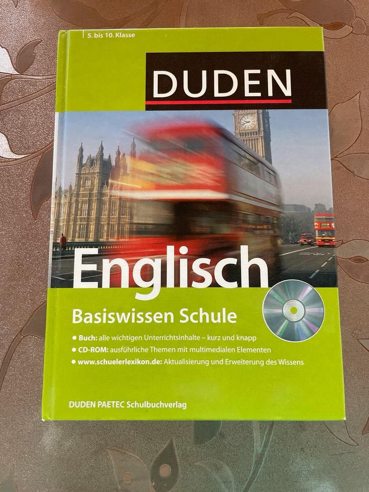 DUDEN Englisch Basiswissen Schule mit CD in Pforzheim