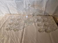 Bowle-Set mit 12 Gläsern DDR Thüringen - Neuhaus Vorschau