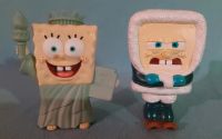 2x SpongeBob Schwammkopf Figur Hessen - Bürstadt Vorschau