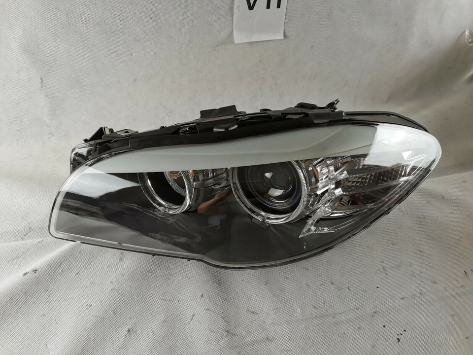 BMW 5er F10 F11 LINKS SCHEINWERFER HALOHEN HEADLIGHT LEFT 7203239 in Neu-Isenburg