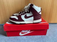 Nike dunk high 40,5 weinrot Baden-Württemberg - Wilhelmsdorf Vorschau