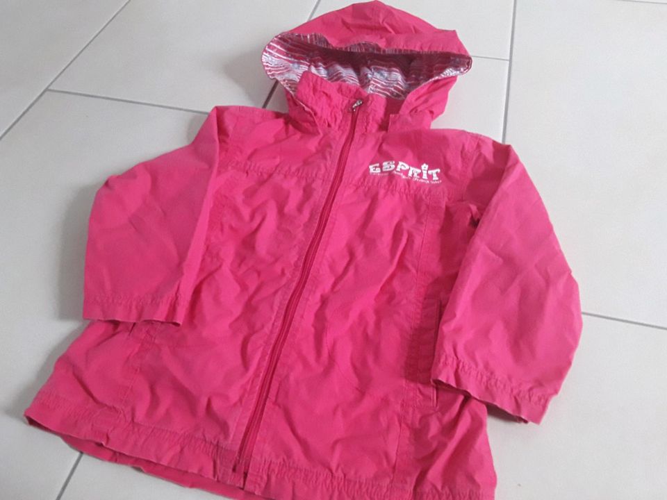 Sommerjacke Esprit Gr. 92/98, rosa, Übergangsjacke, Mädchen in Megesheim