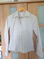 Bluse Damenbluse Business Bluse Gr.36 Gestreift Grau H&M Baden-Württemberg - Freiburg im Breisgau Vorschau