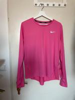 Nike Running Performance Langarm Shirt Pink Berlin - Schöneberg Vorschau