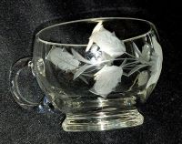 4x Bowlegläser Tassen Blüten Ranke Blätter 190ml Punschglas Bowle Bayern - Hummeltal Vorschau