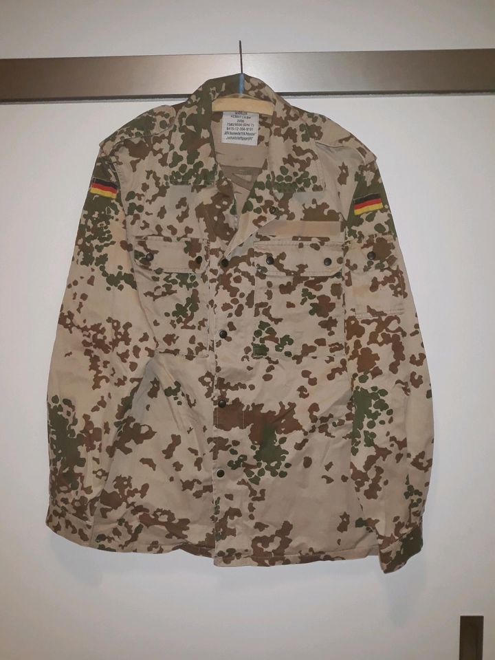 Bundeswehr BW Feldbluse Bluse Jacke wüstentarn Gr. 7 48 M in Dresden