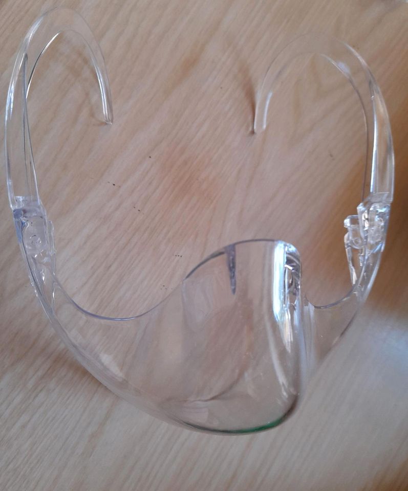 4x Transparentes Gesichtsschild, Mask Face shield Protective mask in Abenberg