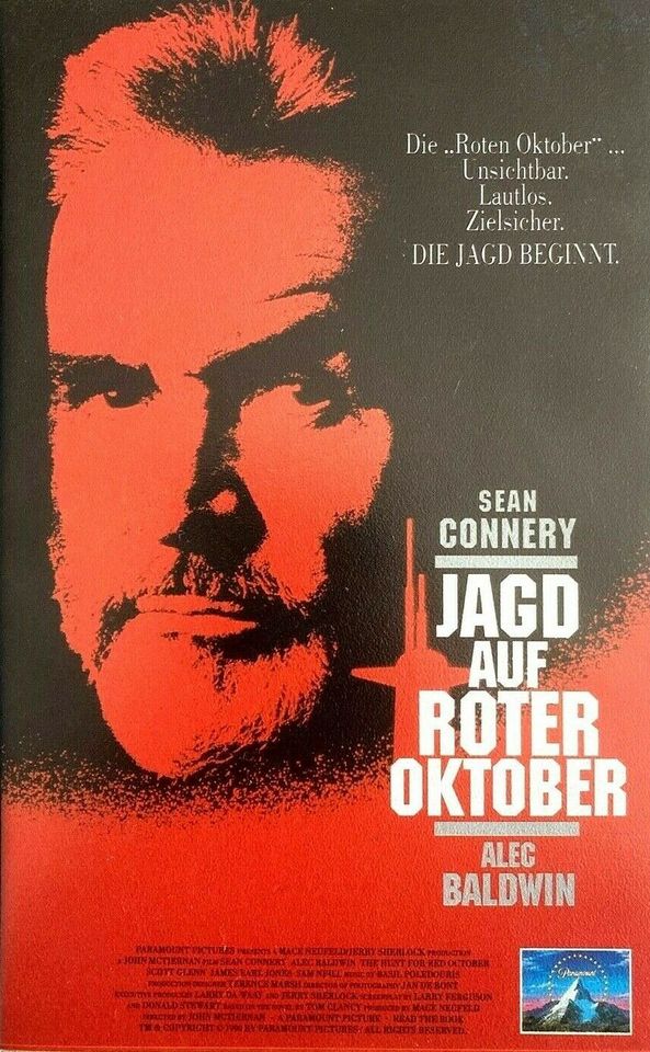 Sammler aufgepasst: VHS-Cassette "JAGD AUF ROTER OKTOBER" in Lünen