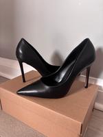 Steve Madden Leather Stiletto Pump Thrive Black Leather Saarland - Schwalbach Vorschau