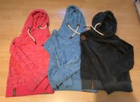 Naketano Pullover Sweater Hoodie kuschlig schwarz blau pink gr. S Nordrhein-Westfalen - Erkrath Vorschau